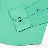 Giza Elegance Lime Premium Cotton Shirt - John Ellies