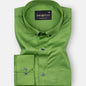 Giza Elegance Pear Green Premium Cotton Shirt - John Ellies