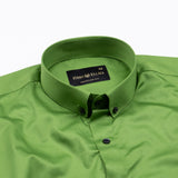 Giza Elegance Pear Green Premium Cotton Shirt - John Ellies