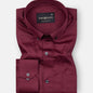 Giza Elegance Red Premium Cotton Shirt - John Ellies