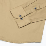 Giza Elegance Golden Yellow Premium Cotton Shirt - John Ellies