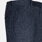Motryx Navy Blue Linen Plain Formal Pant - John Ellies