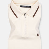 Kord Cream Cotton Polo T-Shirt - John Ellies