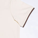Kord Cream Cotton Polo T-Shirt - John Ellies