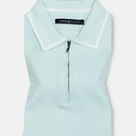 Kord Seafoam Green Cotton Polo T-Shirt - John Ellies