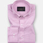 Alenor Pink Plain Linen Button Down Shirt - John Ellies