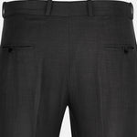 Zalix Charcoal Linen Formal Pant - John Ellies