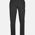 Zalix Charcoal Linen Formal Pant - John Ellies