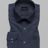 Dark Blue Super Soft Premium Cotton Formal Shirt