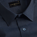 Dark Blue Super Soft Premium Cotton Formal Shirt