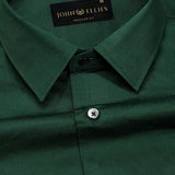 Green Super Soft Premium Cotton Formal Shirt