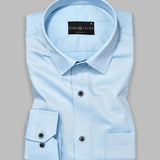 Sky Super Soft Premium Cotton Luxury Formal Shirt