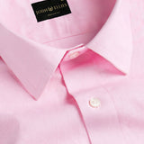 Pink Super Soft Premium Cotton Luxury Formal Shirt For Men's