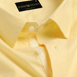 Yellow Super Soft Premium Cotton Formal Shirt