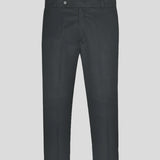 Charcoal Normal Fit Trousers