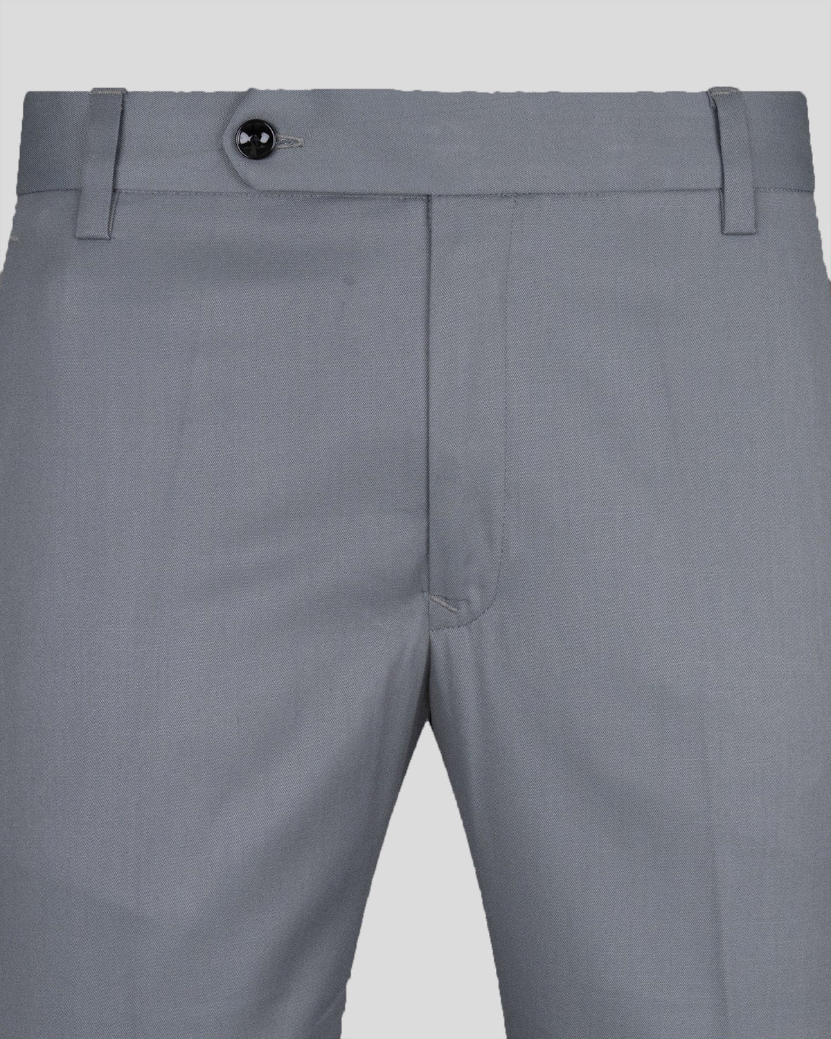 Silver Normal Fit Trousers - John Ellies