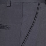 Grey Normal Fit Trousers