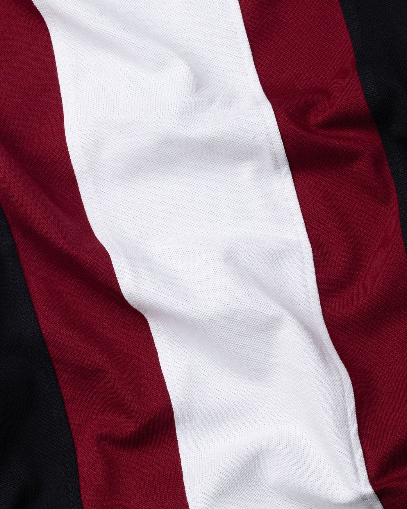 Venorai Red Wine Cotton Polo T-Shirt - John Ellies