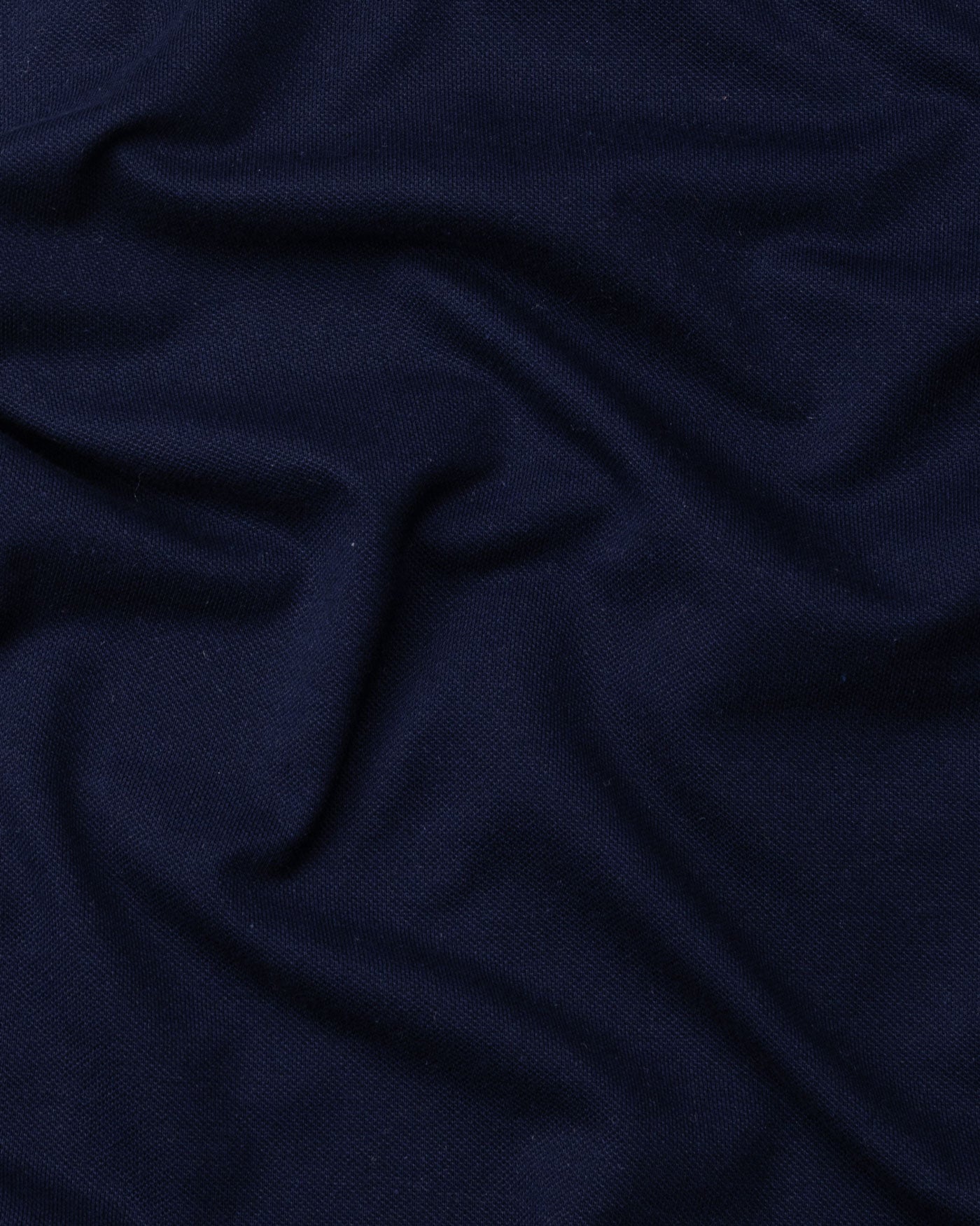 Mxpacio Midnight Blue Cotton Polo T-Shirt - John Ellies