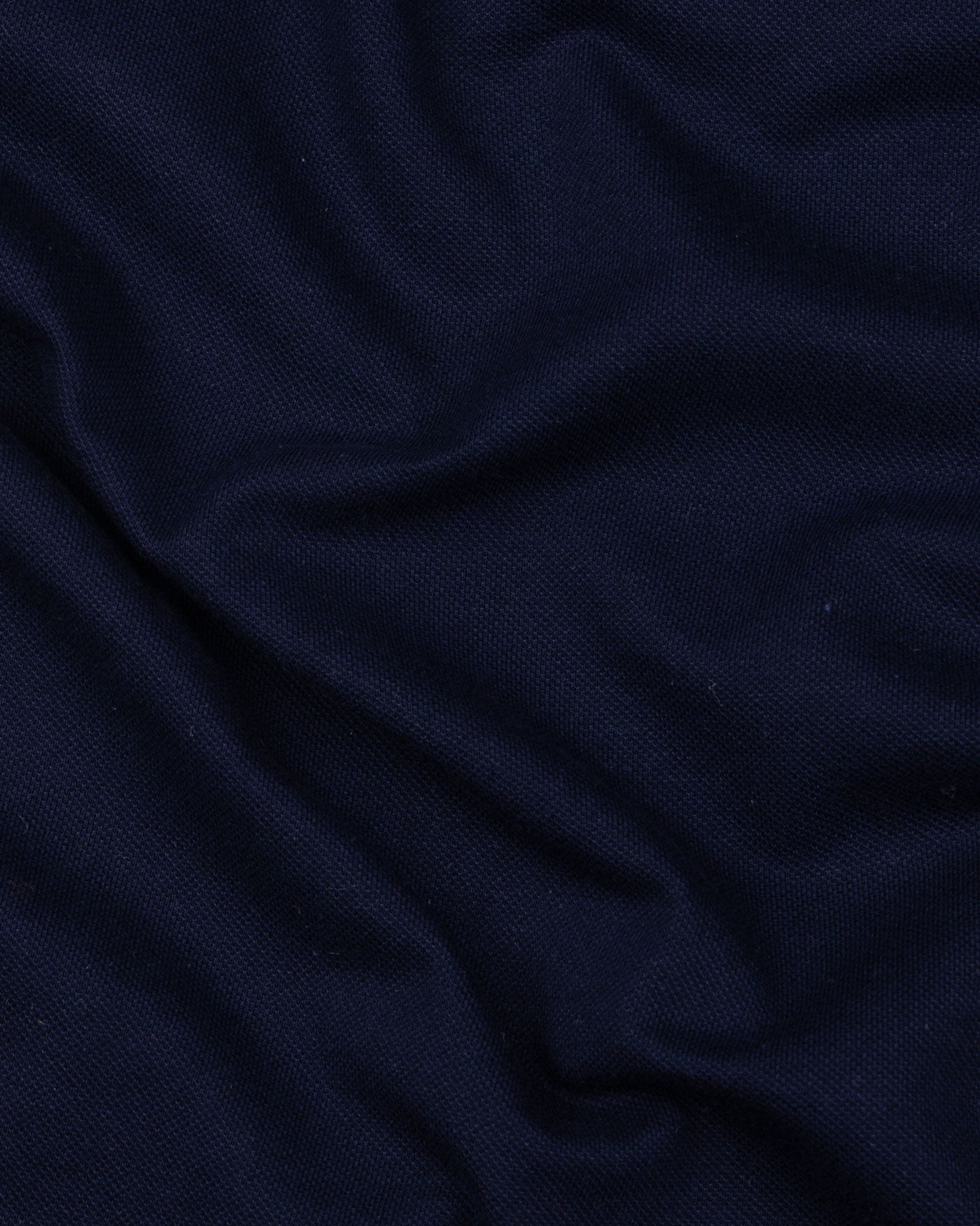 Reonawl Navy Blue Cotton Polo T-Shirt - John Ellies