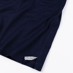 Midnight Navy Blue Stripe Cotton T-Shirt - John Ellies