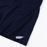 Midnight Navy Blue Stripe Cotton T-Shirt - John Ellies