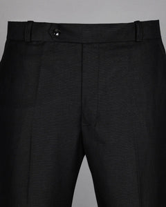Black Luxurious Linen Pant - John Ellies