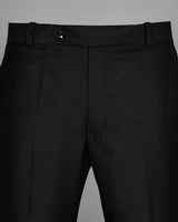 Black Luxurious Linen Pant