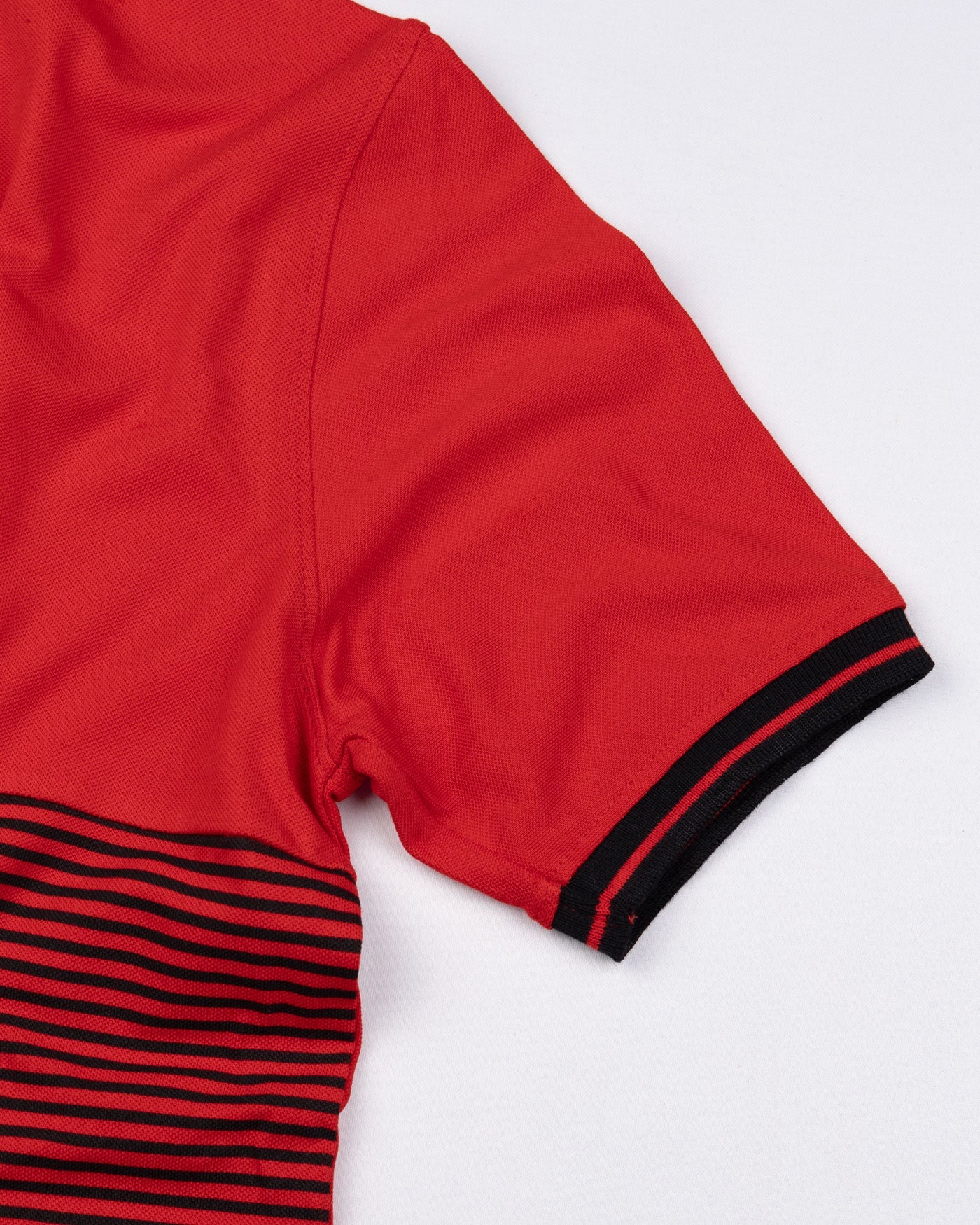 Midnight Red Stripe Cotton T-Shirt - John Ellies