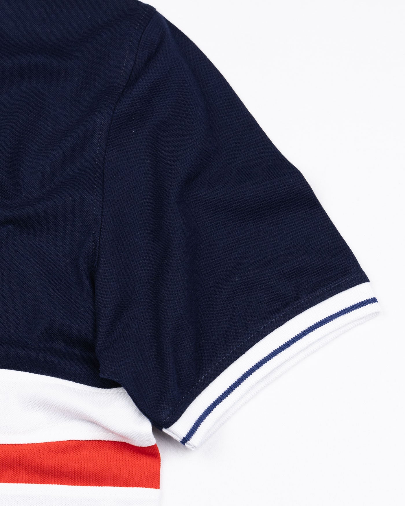Pilar Imperial Navy Cotton Polo T-Shirt - John Ellies
