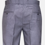 Merino Grey Normal Fit Cotton Pant